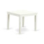 L'ensemble de table de cuisine 5 pièces pour 4 personnes comprend une table de salle à manger carrée et 4 chaises de salle à manger Parson bleu lin, blanc lin-1507418555-1507418556-1507448295
