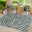 Tapis safari Teal_Unique Loom-204502214