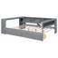 Lit plateforme en bois avec tablettes de rangement, tiroirs, station de charge-1606446795-1610063700