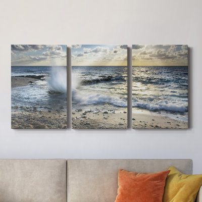 " Caribbean Sundown " 3 - Pieces