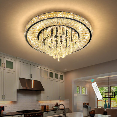 Crystal Bedroom Chandelier Dimmable