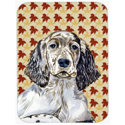 East Urban Home English Setter Portrait Glass Cutting Board