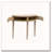 Storage Console Table 36"W
