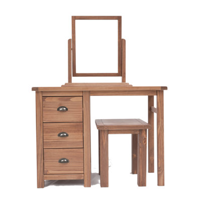 Roden Dressing Table with Mirror