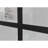 34" X 72" Shower Door Walk-In Black Finish
