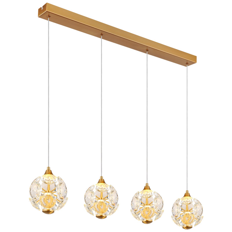 1 - Light Gold LED Pendant