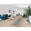Tapis de couloir bleu 3 pi Oushak