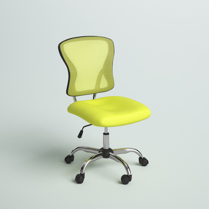 Chaise de travail en filet Crenguta, Vert, Non