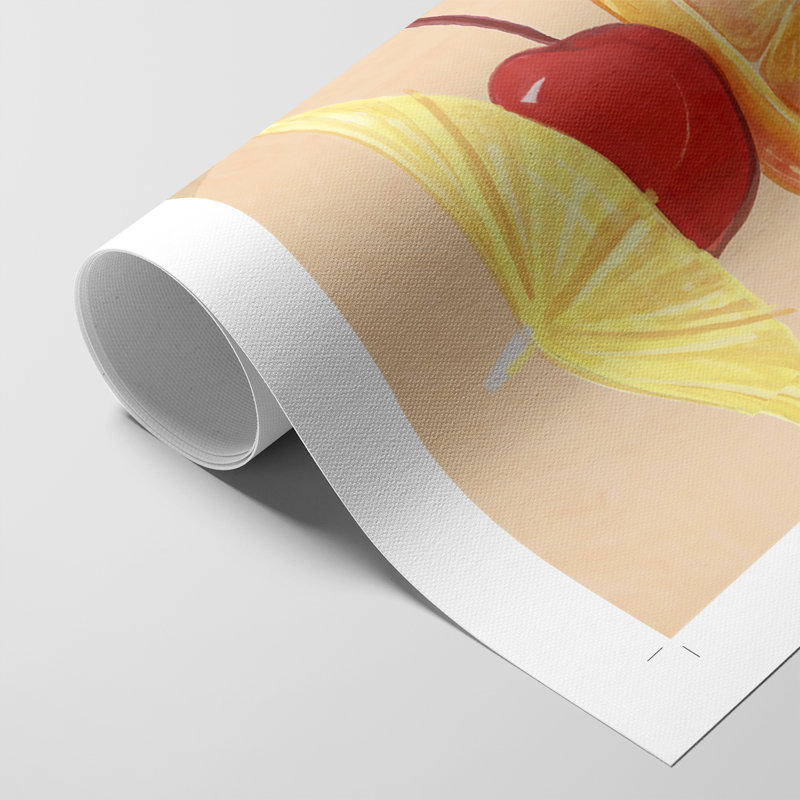 Tropical Cocktail I - Impression sur toile seulement - NON CADRE, H 36 po x l 24 po