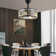 18" Pellenberg 5-Blade Crystal Ceiling Fan with Remote Control and Light Kit Included