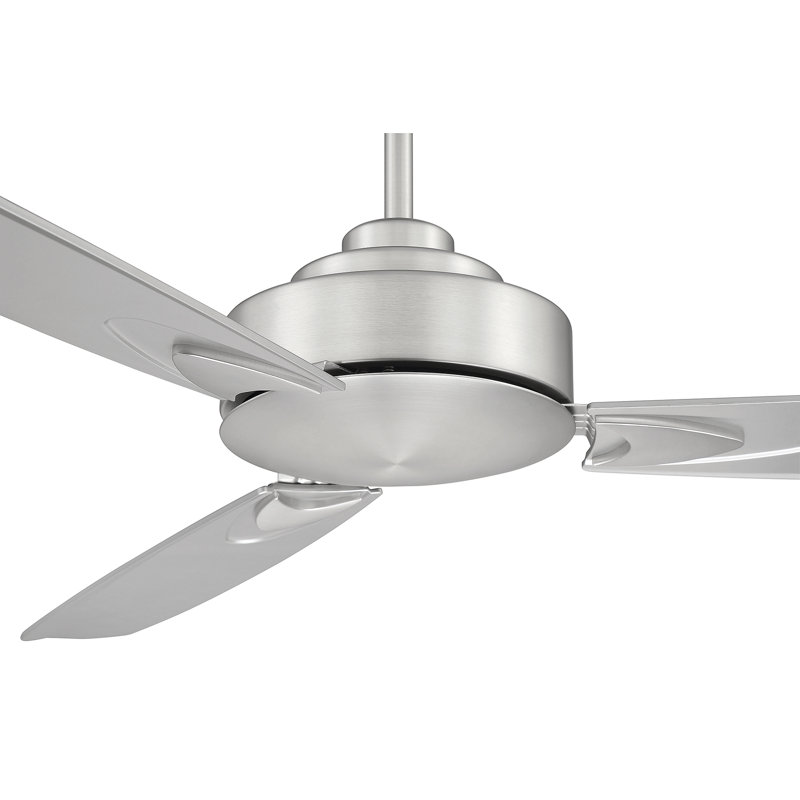 Ventilateur de plafond 58 po, Nickel brossé