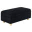 Stylish Style Corduroy single sofa with one pillow, two throw pillows, a footstool and two storage Spaces-1310933208