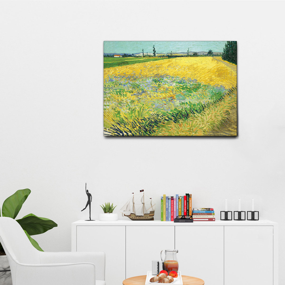 Leinwandbild Wheat Field von Vincent Van Gogh