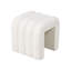 Modern U-Shaped Upholstered Footstool-503576225