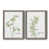 Toile avec cadre gris