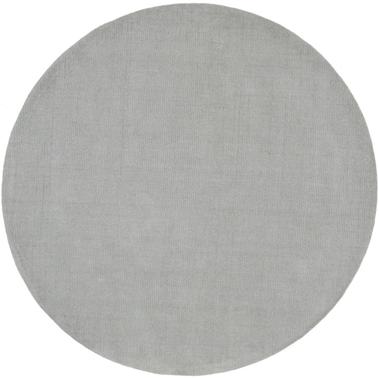 Crowe Hand Loomed Performance Wool Gray Area Rug