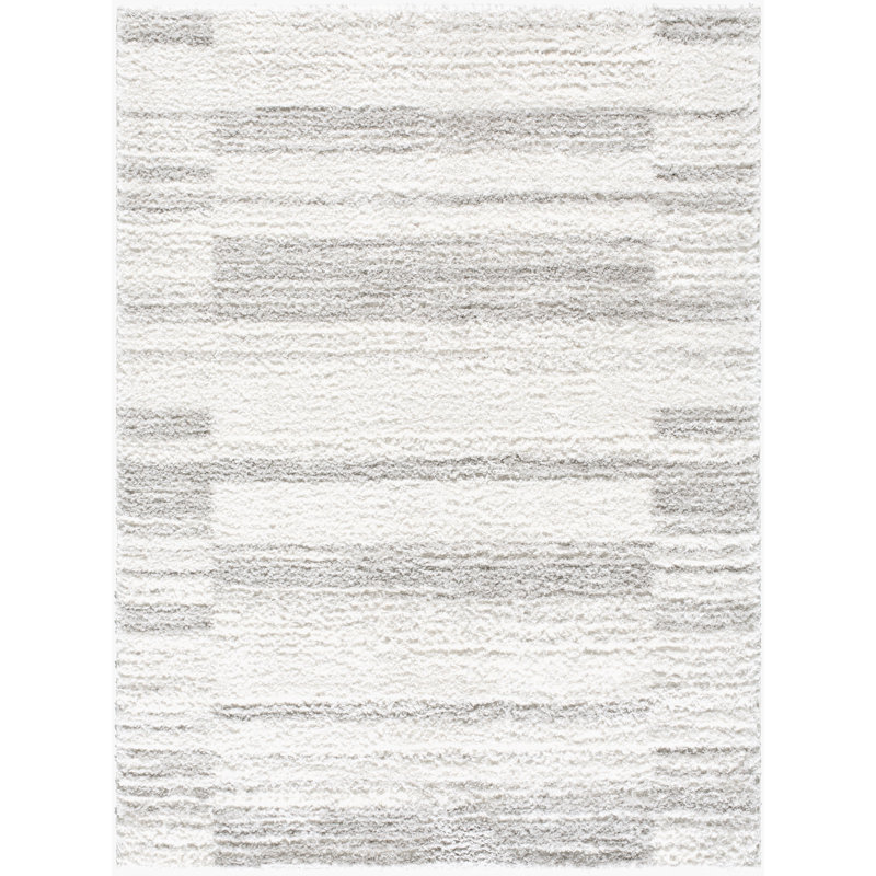 Mical Machine Woven Rug, Rectangle 5'3" x 7'