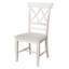 Chaise en bois massif Delfreda