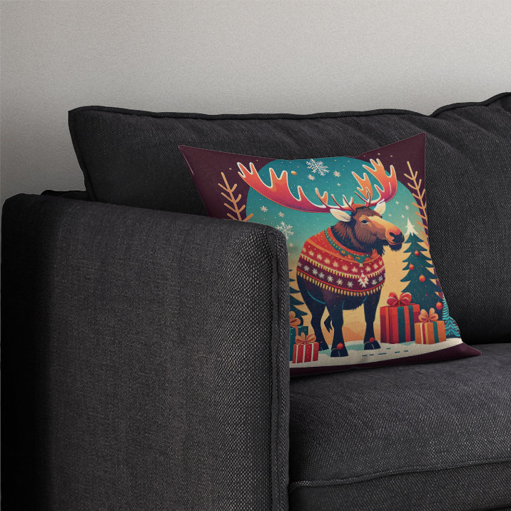 Coussin décoratif intérieur / extérieur , 14 po x 14 po