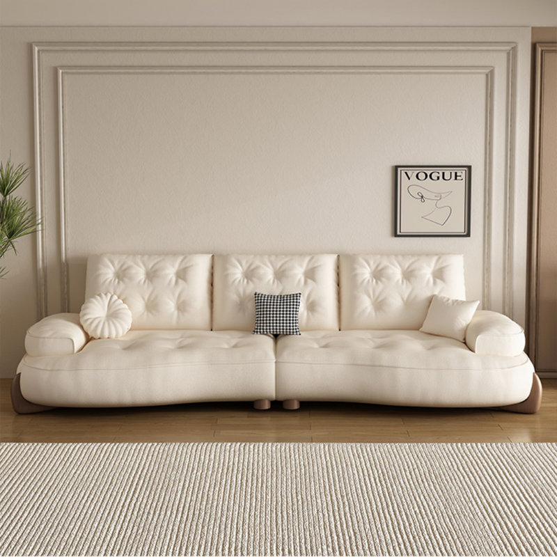 Canapé Simple Leisure Creative, H 27,95 po x l 122,05 po x P 41,73 po