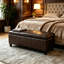 Banc de rangement avec repose-pieds Aspen