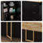 Kitchen Island with Extensible Solid Wood Table Top