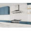 42in Pro Wall Chimney Hood Ss Rounded Lip 1000 Cfm