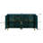 Wood TV Stand With Storage Cabinet & Adjustable Shelves, Media TV Console For Living Room Bedroom(Navy Blue)