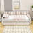 Twin Size 2 Drawers Upholstered Daybed-1673000706