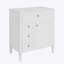 Meuble-lavabo de salle de bain 30 po avec lavabo supérieur, meuble-lavabo moderne avec 2 tiroirs et tiroir basculant, meuble-lavabo simple