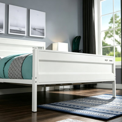 Modern White Full Bed