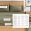 Heathered Cotton Blend Flannel Sheet Set-957236980-957236977