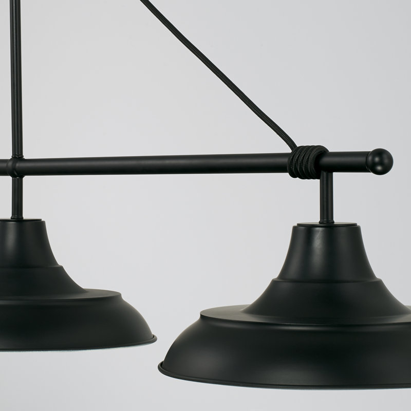 Luminaire suspendu moderne à 3 lumières pour îlot de cuisine Ezo