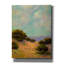 «Red Hill» par Alice Weil, art mural rouge sur toile Red Barrel Studio®-96836061