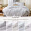 Housse de couette blanche surdimensionnée pour grand lit - ensemble de literie double brossé doux pour enfants et adultes (ensemble de 3)-109724467-109724493