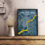 « philadelphia city map », reproduction d’impression sur affiche-22634117