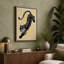 Stretching Tiger Japandi - Wrapped Canvas-1467086829-1467086834