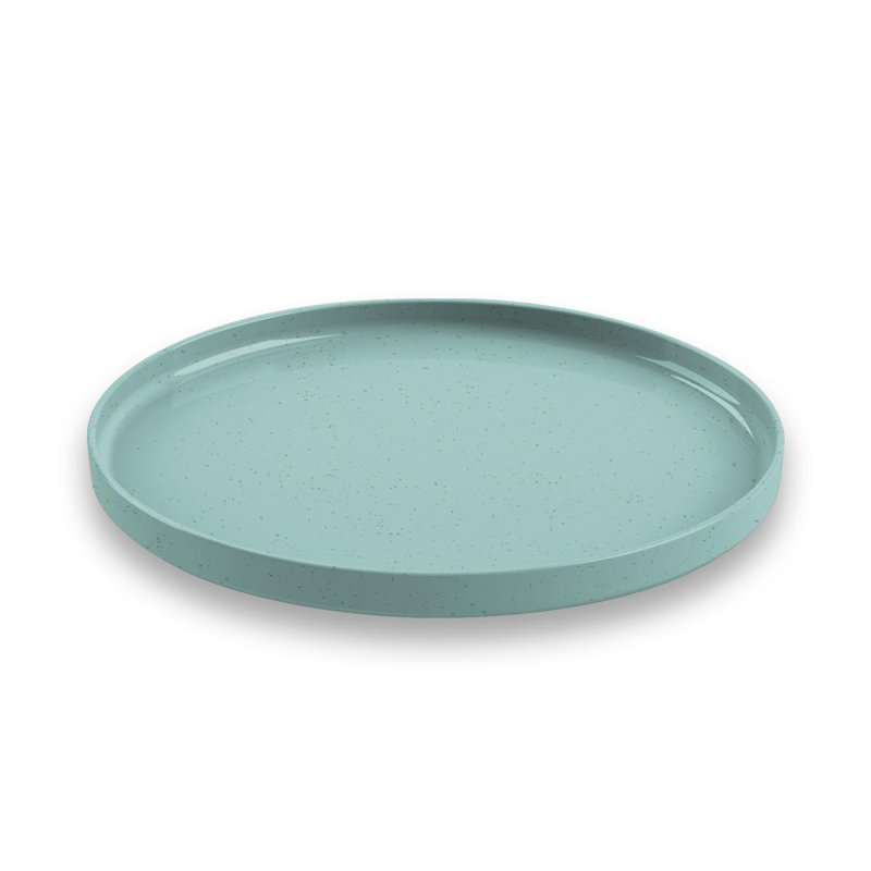 Jeane Melamine Dinnerware - Service for 4, Teal