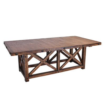 Classic Rectangular Dining Table (91")
