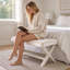Velvet Upholstered Bench-1798401390