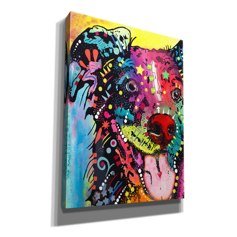 «Dak 1» par Dean Russo, estampe numérique sur toile, H 16 po x l 12 po x P 0,75 po