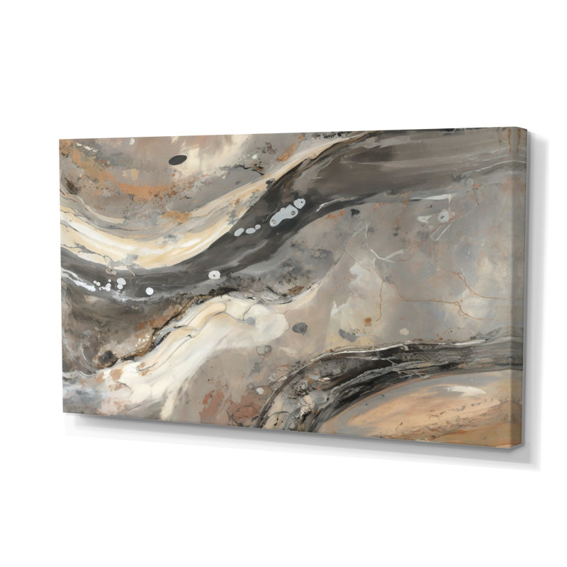 Morning Effervescence I - Art mural abstrait sur toile