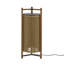 Kando - P/111 Outdoor Floor Lamp - Teakwood -  Nautical Cord - Sand Shade