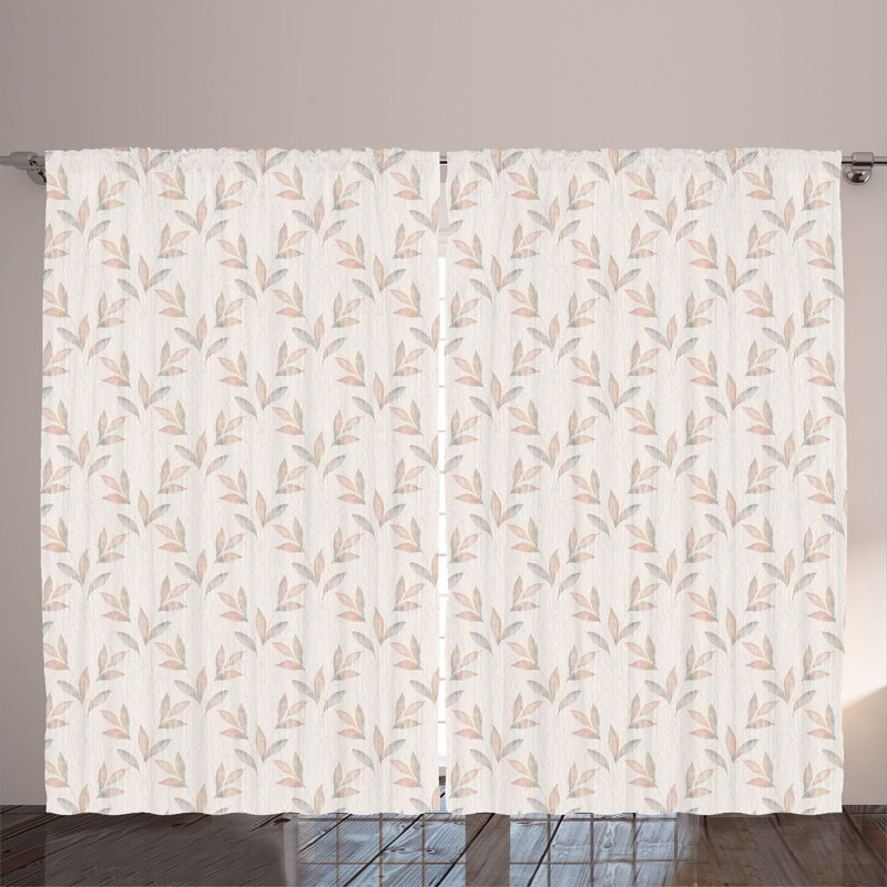 Semi Sheer Curtain Pair