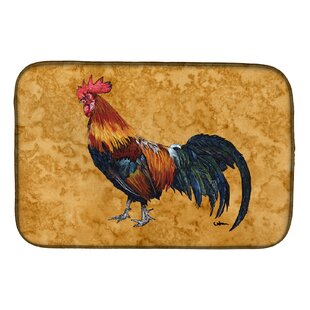 Rooster Drying Mat