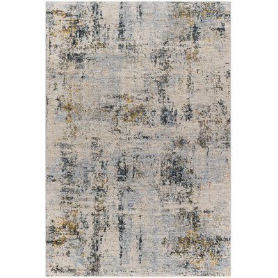 Tapis kaki / gris clair