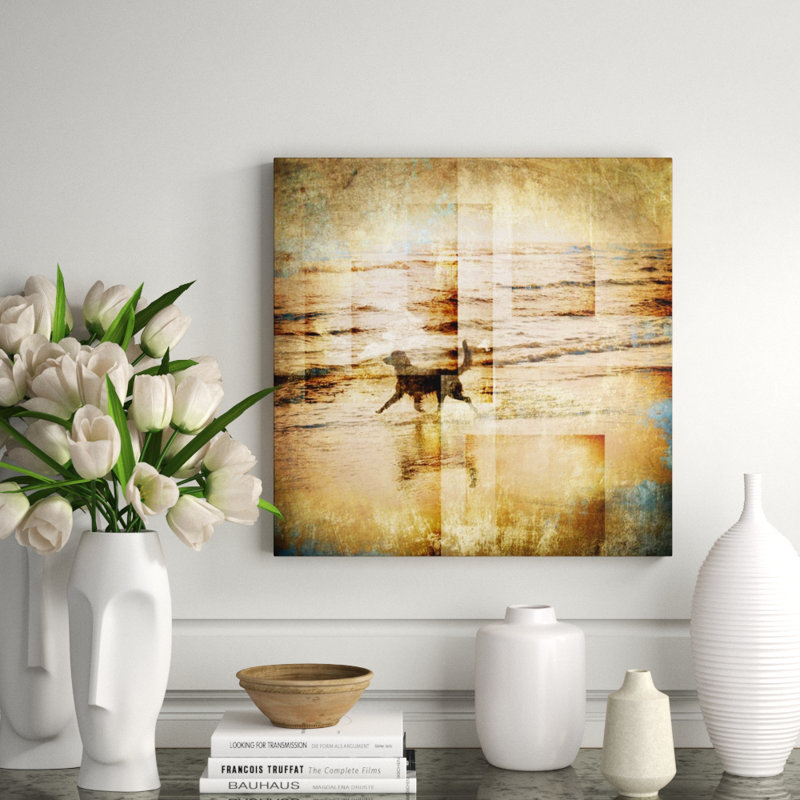 Coastal Sunrise IV Print by Zoey Riley, Plexi, 30" H x 30" W