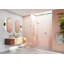 Illume 68.75 in. x 78 in. Fully Frameless Wall Hinge Shower Door-749656726