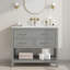 Meuble-lavabo 36 po avec lavabo en céramique-424829940