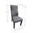 Norwich Elegant Upholstered Parsons Dining Kitchen Chairs, Solid Wood Legs and Padded Seat- Set of 2